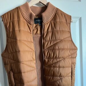 Liverpool Light Brown Quilted Jacket
